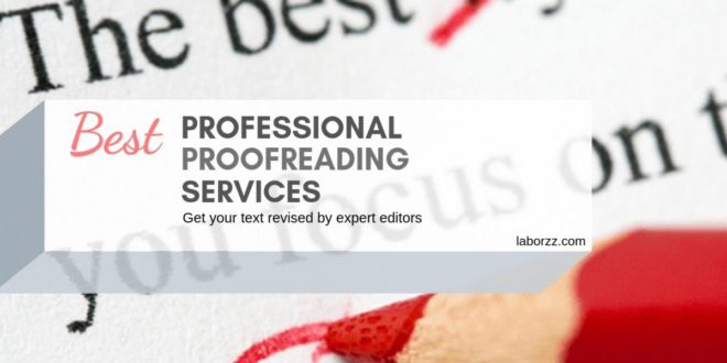 Professional proofreading service