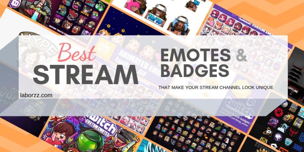 twitch emotes & badges